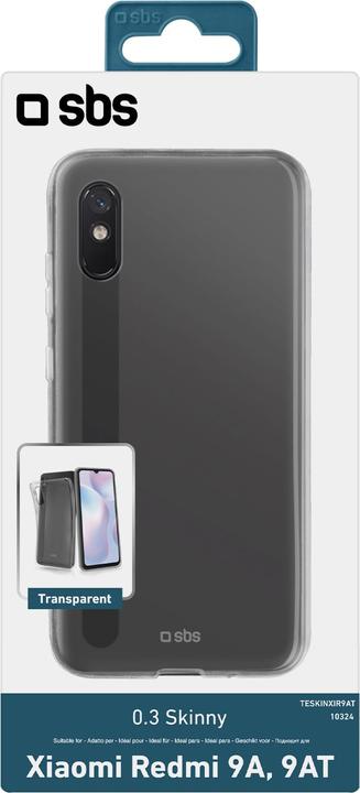 Produktbild SBS Skinny Cover Xiaomi Redmi 9A, transparent (Xiaomi Redmi 9AT, Xiaomi Redmi 9A)
