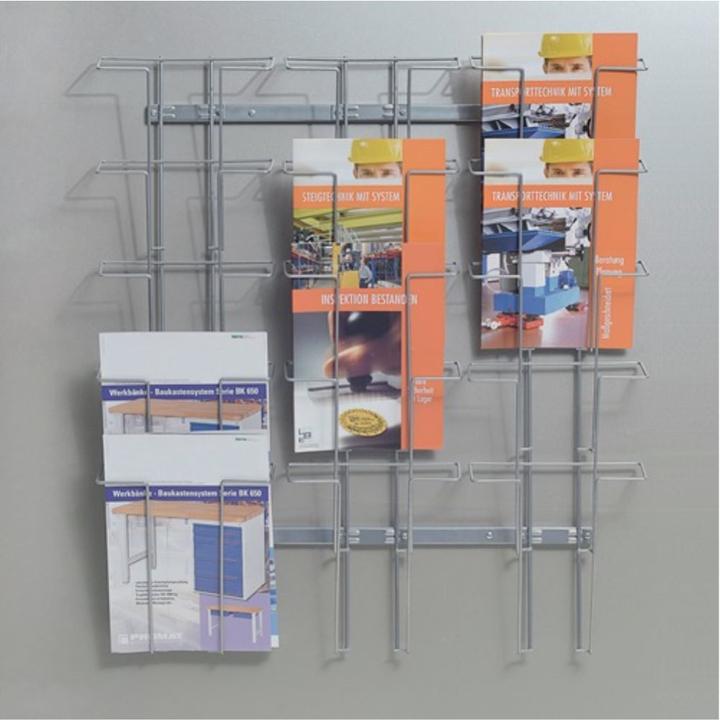 Image du produit Twinco Porte-prospectus H780xl710xP75 mm nombre de casiers 15 fil (A4)