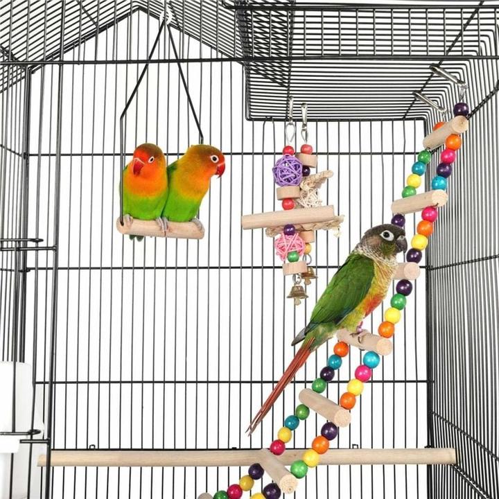 Produktbild Jamb Vogelkäfig mit Spielzeug