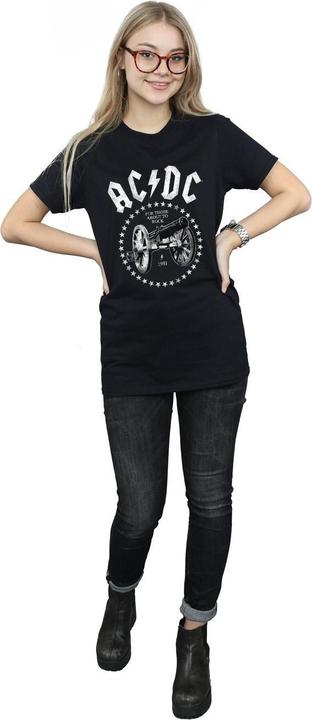 Produktbild AC/DC We Salute You Cannon Baumwolle Boyfriend TShirt (M)