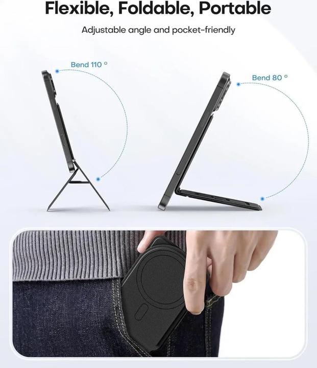Image du produit Screenguard Flat Magnetic Folding Stand iPhone Halterung faltbar