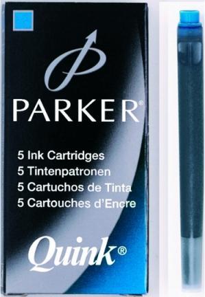 Immagine prodotto Parker Pen Quink Z 44 (cartucce d'inchiostro, Blu)