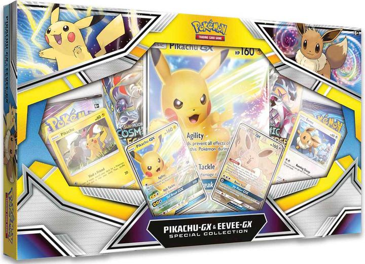 Image du produit Pokémon Pikachu GX & Eevee GX Collection Box (Anglais, Coffret & Collection)