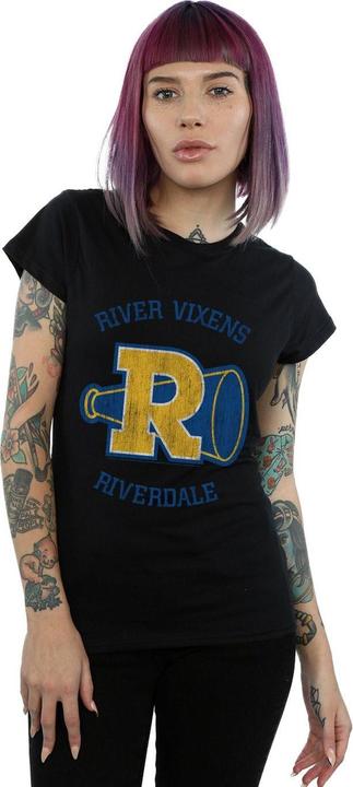 Actual product image Riverdale Womens/Ladies River Vixens Cotton T-Shirt (L)