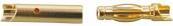 Actual product image Jamara Gold contact 4mm two parts spec 1pc -1Bu