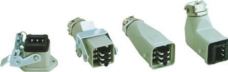 Produktbild Harting 09 70 006 2813 Fjederindsats Han® Staf 6 Skruer 1 stk