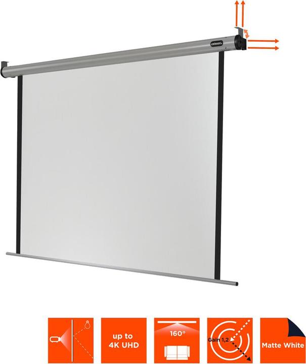 Produktbild Celexon Motor, Home Cinema, Leinwand, 1:1 (100.39", 1:1)
