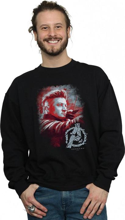 Immagine prodotto Felpa uomo Avengers Endgame Hawkeye in cotone spazzolato (L)