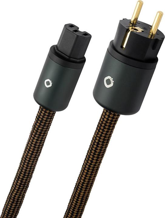 Oehlbach XXL Powercord 300 3,00m, brun sépia (3 m)