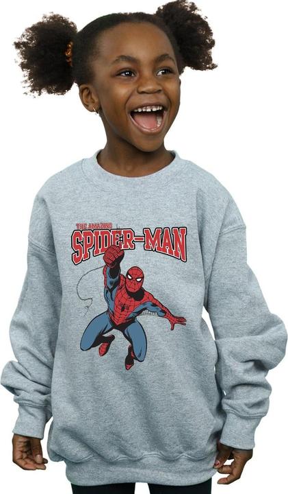 Immagine prodotto Spider-Man Leap Felpa Ragazze (140, 146)