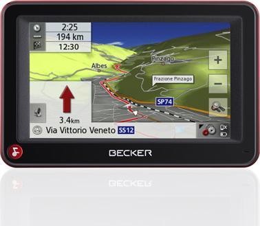 Image du produit Becker ACTIVE 43 Talk, Bluetooth, TMC, cartes Europe