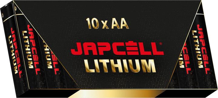 Image du produit Japcell Lithium (10 pcs, AA)