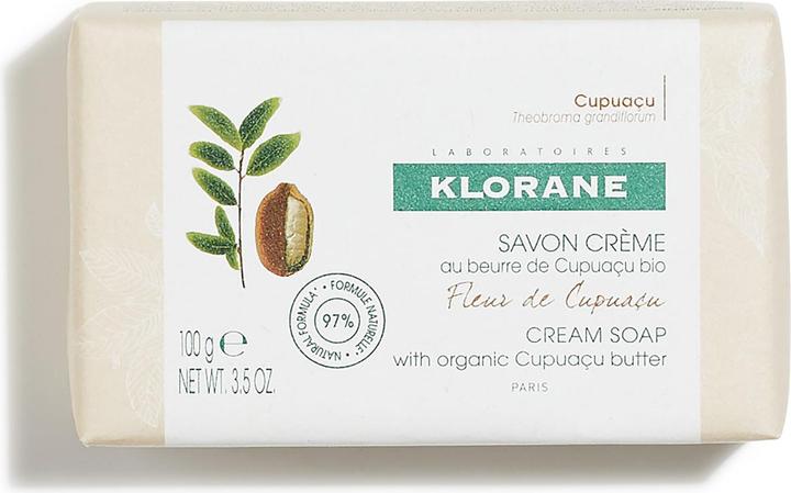Klorane Cremeseife mit Cupucacu-Blüte (Hartseife)