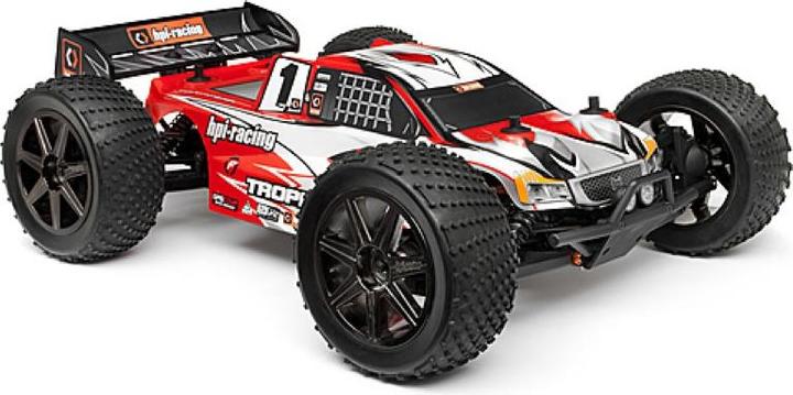 HPI Clear Trophy Truggy Flux Bodyshell w/Window Masks and Decals