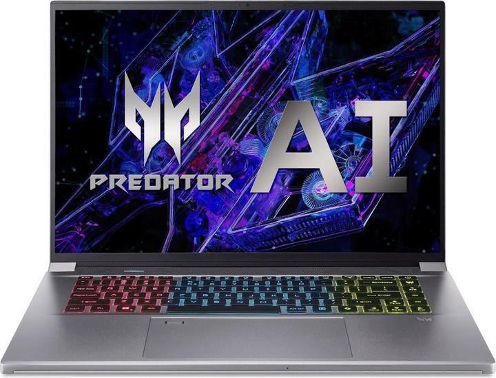 Actual product image Acer Predator Triton Neo 16 Pro Gaming PTN16-51 Silber (16", Intel Core Ultra 7 155H, 32 GB, 2000 GB, DE)