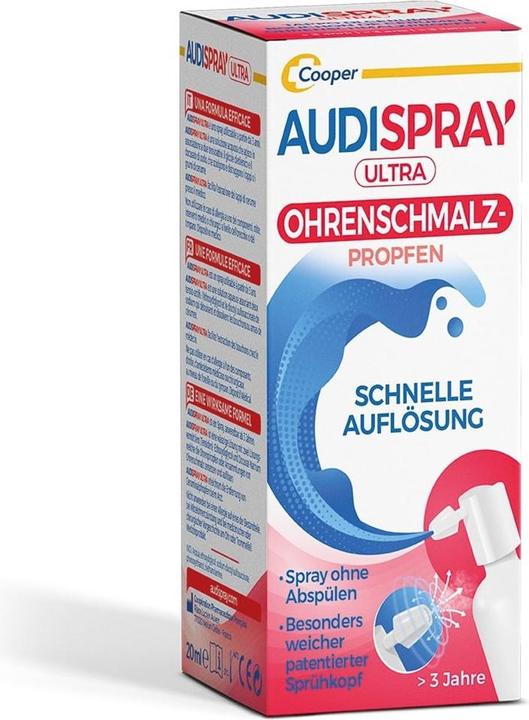 Actual product image Audispray Ultra Ohrenpfropfen