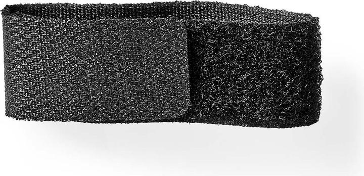 Produktbild Nedis Kabelmanagement Kabelclip Gesperrt 6 Stück Nylon Schwarz 175 mm Schwarz (Klettkabelbinder, 175 mm, 1 Stk.)