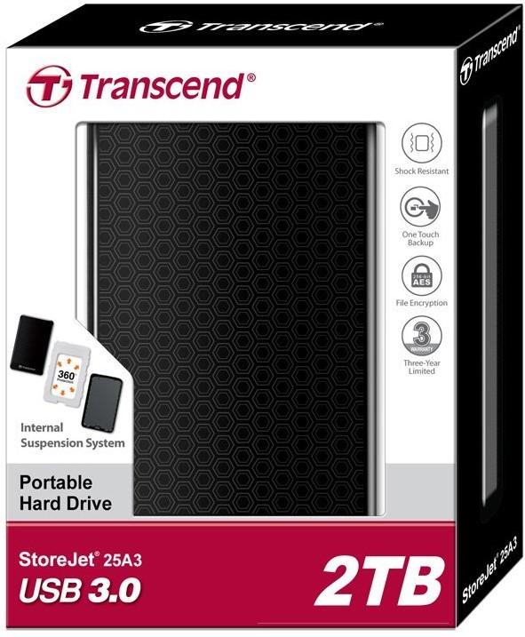 Produktbild Transcend StoreJet 25A3 (2 TB)