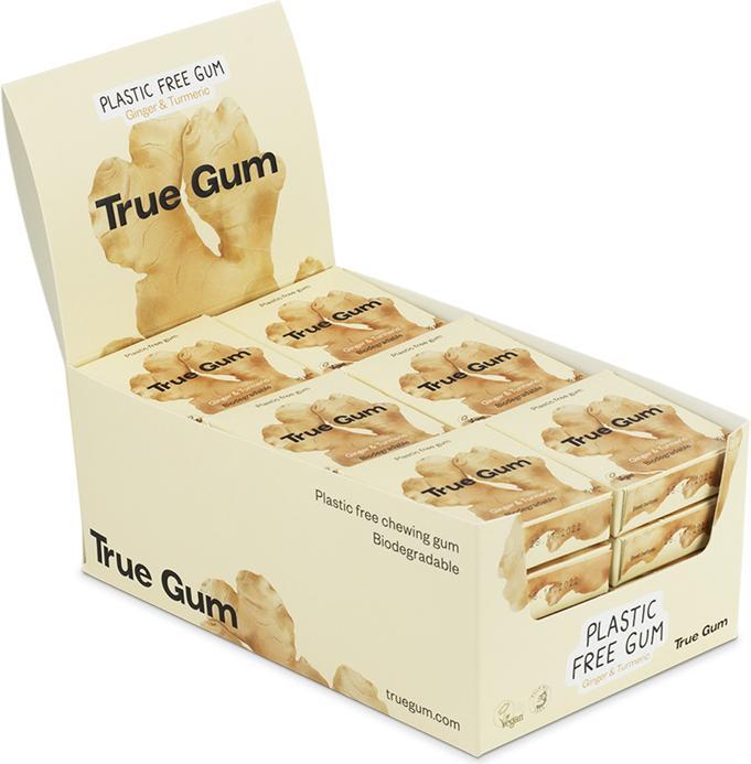 Image du produit True Gum Gingembre et curcuma (1 pcs, 21 g)