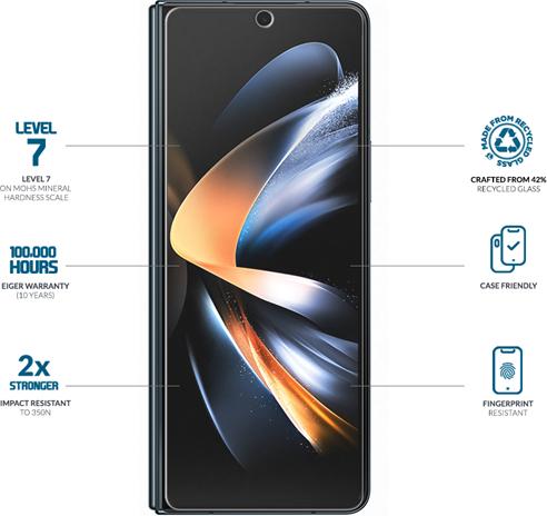 Immagine prodotto Eiger Vetro da esposizione Standard Fit Mountain Glass Clear (1 Pezzo/i, Samsung Galaxy S21)