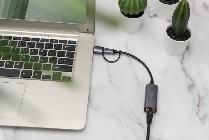 Actual product image Digitus DN-3028 (USB, USB-C, RJ45 2.5 Gigabit Ethernet (1x))