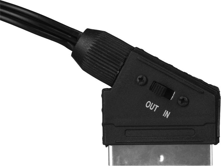Immagine prodotto Savio CL-133 Cavo SCART SCART (21-pin) 3 x RCA Multicolore (2 m)