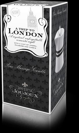 Immagine prodotto Petits Joujoux Candela da massaggio Un viaggio a Londra (120 ml)