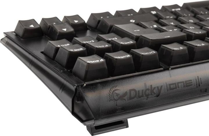 Actual product image Ducky One 3 Aura Black TKL Gaming Keyboard, RGB LED - MX-Silent-Red (DE, Cable)
