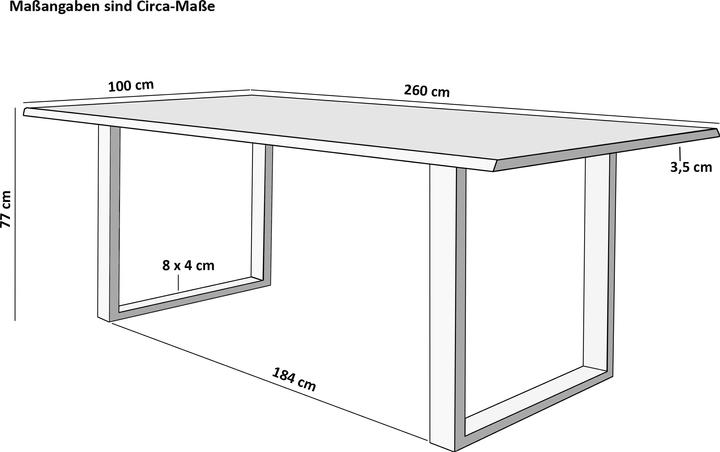 Produktbild SAM Milo (260 x 100 x 77 cm)
