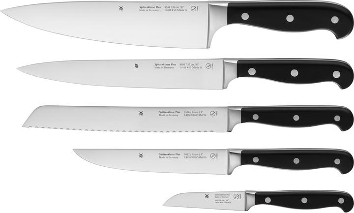 Produktbild WMF Messerset Küchenmesser 5tlg Spitzenklasse Plus Made in Germany Performance Cut (20 cm)