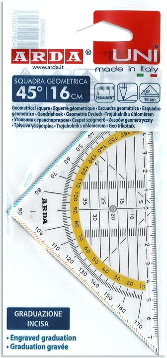 Arda Geometrie-Dreieck Uni (160 mm)