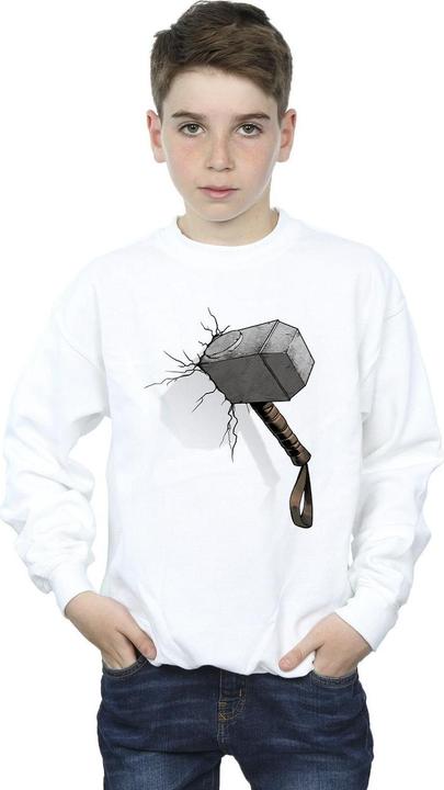 Image du produit Marvel - Sweat THOR HAMMER CRACK - Garçon (140, 146)