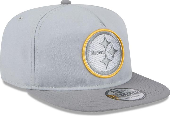 Actual product image New Era Golfer Snapback Cap Training Pittsburgh Steelers