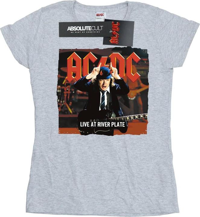 AC/DC Live At River Plate Columbia Records Baumwolle TShirt