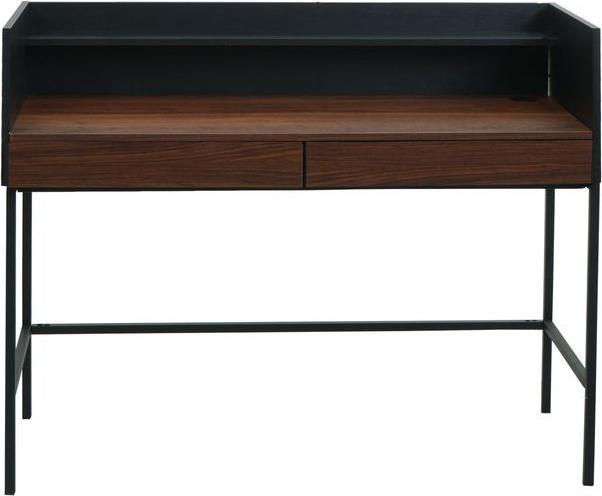 Immagine prodotto Mendler Scrivania HWC-J79, 120x50x99cm legno metallo, aspetto noce