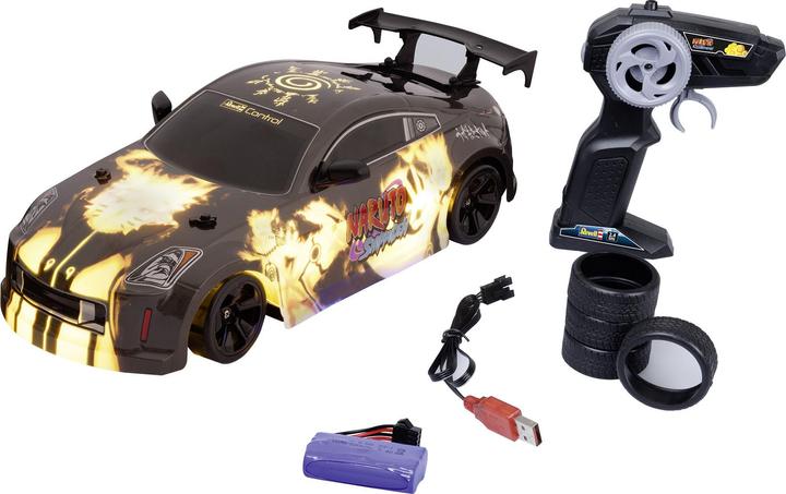 Actual product image Revell RC Anime Itasha Drift Car Naruto
