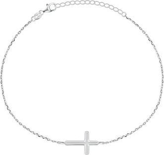 Brilio Silver - A decent silver bracelet with a cross BRC128W