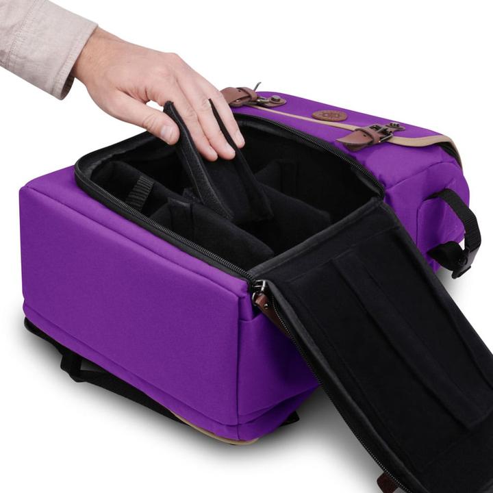 Actual product image Enhance TCG Series Trading Card Backpack Designer Edition Purple Full-size