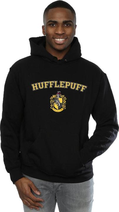 Actual product image Mens Hufflepuff Crest Hoodie (L)