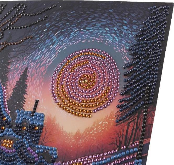 Produktbild Craft Buddy Dämmerungslicht, 18x18cm Crystal Art Card