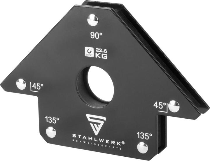 Produktbild Stahlwerk Magnet-Schweisswinkel 4er Set 22,6 kg 50 lbs praktischer Schweissmagnet