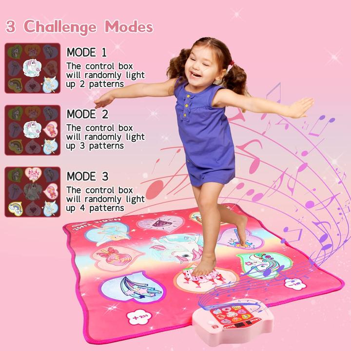 Image du produit Zanetta Tapis de danse musical licorne