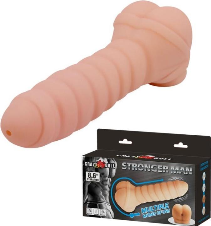 Actual product image Crazy Bull MULTIFUNCTIONAL PENIS 21.8 CM
