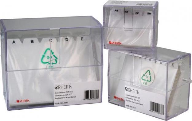 Image du produit Rheita Boîte à fiches (A7, 100 x)