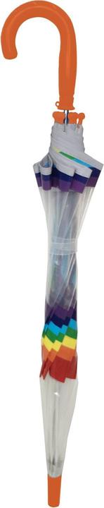 Image du produit Smati Parapluies enfants arc-en-ciel - parapluie transparent en forme de cloche - Le premier fluo