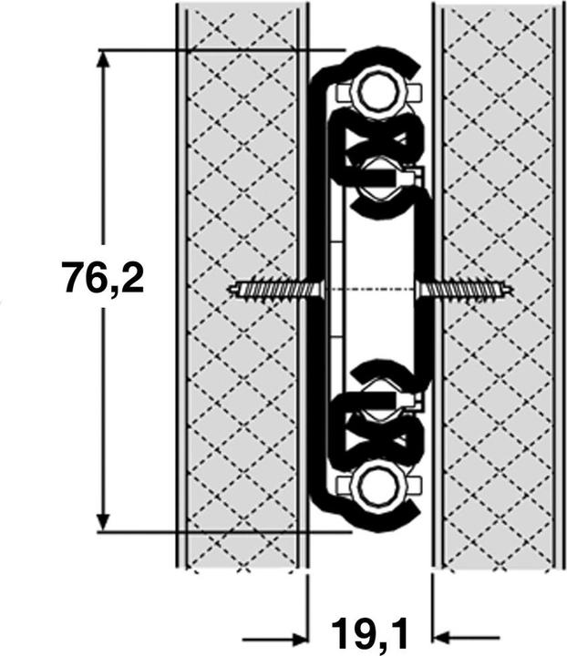 Produktbild Accuride Kugel-Vollauszüge (Schwerlastschiene) 9308 mit Verriegelung