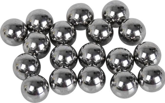 Image du produit Shimano Billes de stockage en acier inoxydable 1/4" 18 pièces (18)