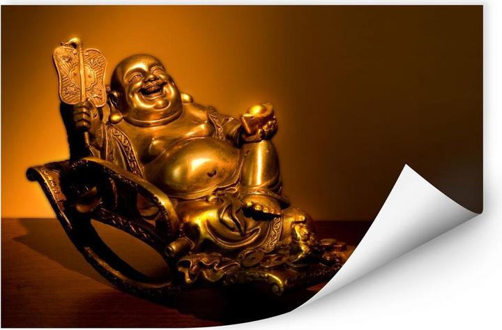 Produktbild Trenddeko Happy Buddha (30 x 20 cm, 60 x 40 cm, 40 x 30 cm, 80 x 50 cm, 100 x 70 cm, 120 x 80 cm)