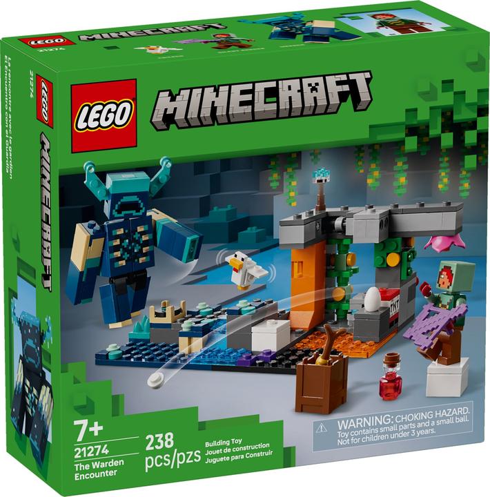 Actual product image LEGO Begegnung mit dem Wächter (21274, LEGO Minecraft)
