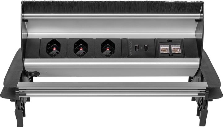 Image du produit Steffen Retournez (3 x, USB-A, Type 13, RJ45, 1.50 m)